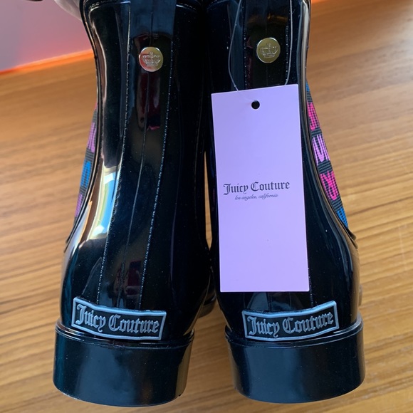 Juicy Couture Romance waterproof rain boots - Picture 3 of 5